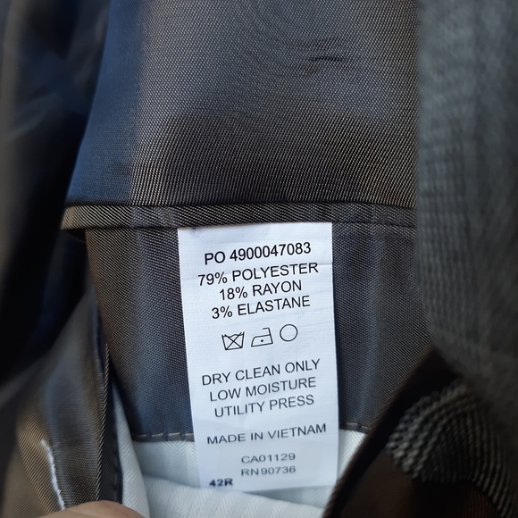 Michael Michael Kors Sport Coat Windowpane - Picture 4 of 6